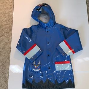 Western Chief Kids Blue Monster Rain Coat